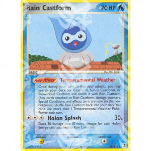 EX Specie Delta - Rain Castform - 26/113 - Warcard - EX Specie Delta - Rain Castform - 26/113 i prezzi più bassi sul mercato, solo da www.warcardshop.com! Carte singole, box, buste e mazzi.