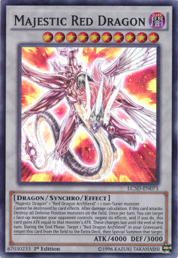 Drago Rosso Maestoso - Collezione Leggendaria 5D's: Mega Pack (Super Rare) [LC5D-071]