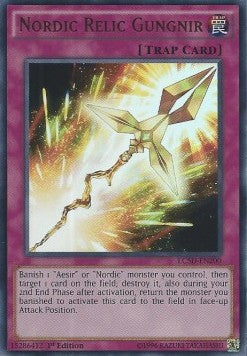 Reliquia Nordic Gungnir - Collezione Leggendaria 5D's: Mega Pack (Ultra Rare) [LC5D-200]