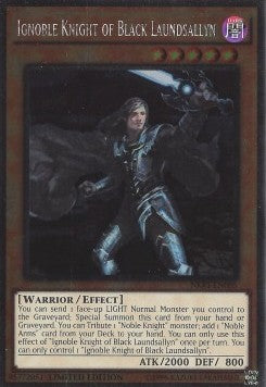 Ignobile Cavaliere del Nero Laundsallyn - Noble Knights of the Round Table Box Set (Platinum Rare) [NKRT-005]
