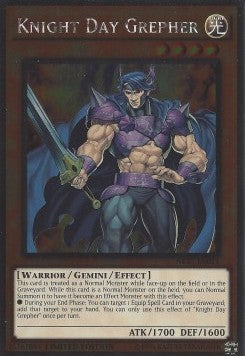Cavaliere Day Grepher - Noble Knights of the Round Table Box Set (Platinum Rare) [NKRT-015]