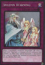 Avvertimento Solenne - Noble Knights of the Round Table Box Set (Platinum Rare) [NKRT-035]