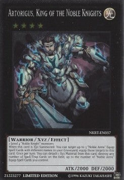 Artorigus, Re Nobile Cavaliere - Noble Knights of the Round Table Box Set (Platinum Rare) [NKRT-037]