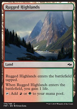 Altopiani Accidentati - Fate Reforged (Common) [FRF-170]