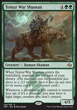 Sciamano di Guerra Temur - Fate Reforged (Rare) [FRF-142]