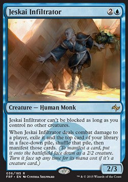 Infiltrata Jeskai - Fate Reforged (Rare) [FRF-36]