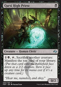 Sommo Sacerdote di Qarsi - Fate Reforged (Uncommon) [FRF-80]