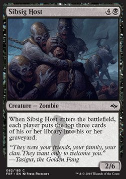 Masnada Sibsig - Fate Reforged (Common) [FRF-82]