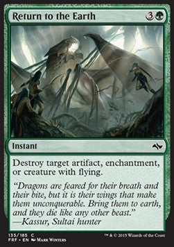 Ritornare alla Terra - Fate Reforged (Common) [FRF-135]