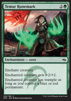 Marchio Runico Temur - Fate Reforged (Common) [FRF-140]