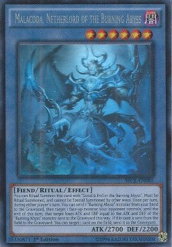 Malacoda, Inferosignore dell'Abisso Bruciante - Segreti dell'Eternità (Ghost Rare) [SECE-085]