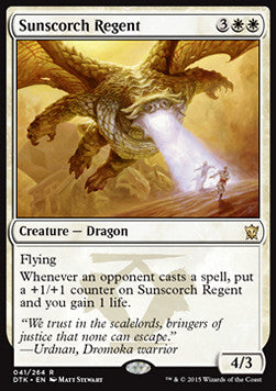 Reggente dal Soffio Solare - Draghi di Tarkir (Rare) [DTK-41]