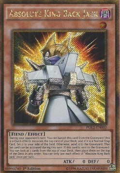 Re Assoluto Back Jack - Premium Oro 2 (Gold Secret Rare) [PGL2-002]