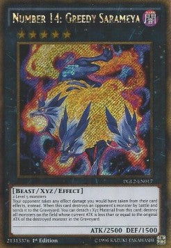 Numero 14: Sarameya Avido - Premium Oro 2 (Gold Secret Rare) [PGL2-017]