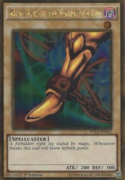 Gamba Dx del Proibito - Premium Oro 2 (Gold Rare) [PGL2-022]