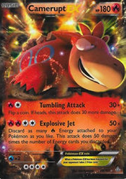 Camerupt EX - Scontro Primordiale (Ultra Rare) [PRC-29]