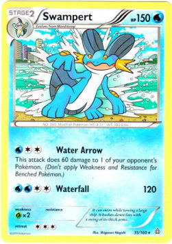 Swampert - Scontro Primordiale (Rare) [PRC-35]