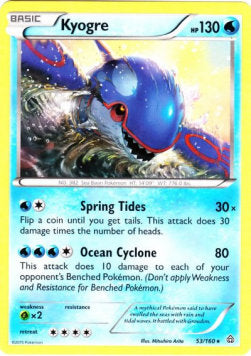 Kyogre - Scontro Primordiale (Rare) [PRC-53]