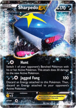 Sharpedo EX - Scontro Primordiale (Ultra Rare) [PRC-91]