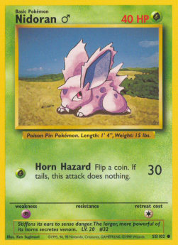 Nidoran - Set Base (Common) [BS-55]