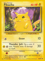 Pikachu - Set Base (Common) [BS-58]