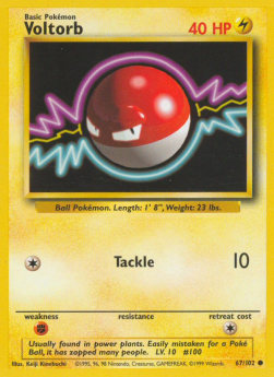 Voltorb - Set Base (Common) [BS-67]