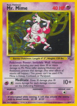 Mr. Mime - Jungle (Holo Rare) [JU-6]