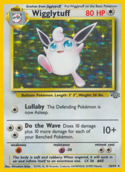 Wigglytuff - Jungle (Holo Rare) [JU-16]