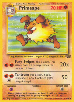 Primeape - Jungle (Uncommon) [JU-43]