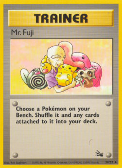 Mr. Fuji - Fossil (Uncommon) [FO-58]