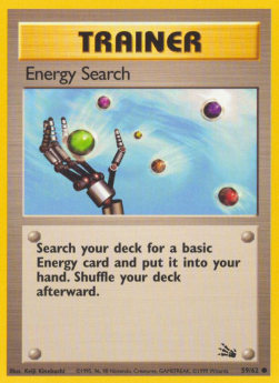 Ricerca di Energia - Fossil (Common) [FO-59]