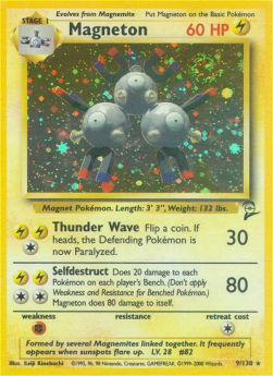 Magneton - Set Base 2 (Holo Rare) [B2-9]