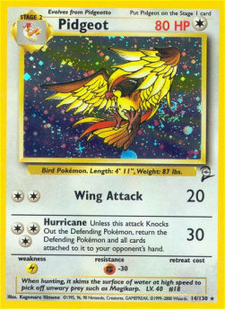 Pidgeot - Set Base 2 (Holo Rare) [B2-14]