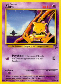Abra - Set Base 2 (Common) [B2-65]