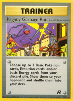 Raccolta Notturna della Spazzatura - Team Rocket (Uncommon) [TR-77]