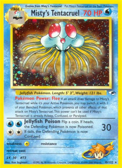 Misty's Tentacruel - Gym Heroes (Holo Rare) [GH-10]