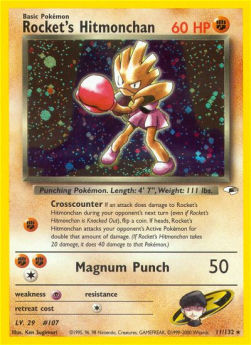 Rocket's Hitmonchan - Gym Heroes (Holo Rare) [GH-11]