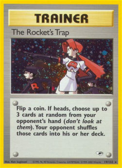 The Rocket's Trap - Gym Heroes (Holo Rare) [GH-19]