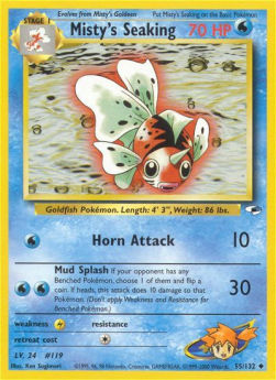 Misty's Seaking - Gym Heroes (Uncommon) [GH-55]