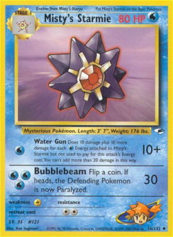 Misty's Starmie - Gym Heroes (Uncommon) [GH-56]