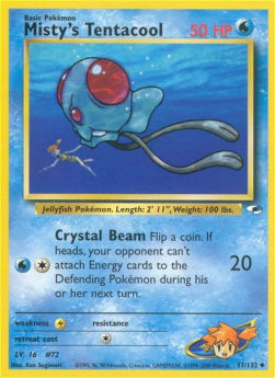 Misty's Tentacool - Gym Heroes (Uncommon) [GH-57]