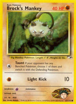Brock's Mankey - Gym Heroes (Common) [GH-67]