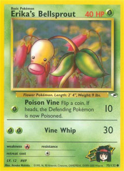 Erika's Bellsprout - Gym Heroes (Common) [GH-75]