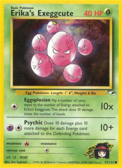 Erika's Exeggcute - Gym Heroes (Common) [GH-77]