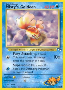 Misty's Goldeen - Gym Heroes (Common) [GH-85]