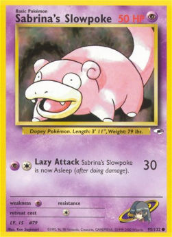 Sabrina's Slowpoke - Gym Heroes (Common) [GH-95]