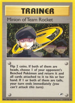 Minion of Team Rocket - Gym Heroes (Uncommon) [GH-113]