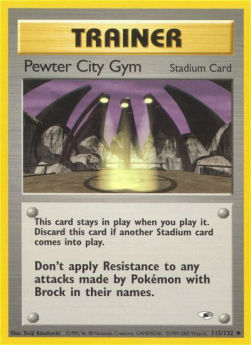 Pewter City Gym - Gym Heroes (Uncommon) [GH-115]