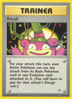 Recall - Gym Heroes (Uncommon) [GH-116]