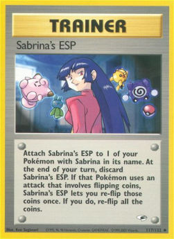 Sabrina's ESP - Gym Heroes (Uncommon) [GH-117]